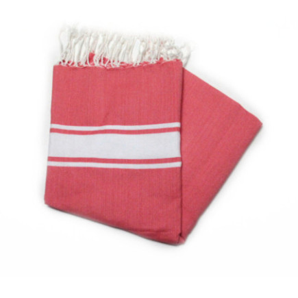 Fouta essaouira rouge