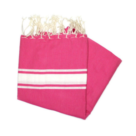 Fouta Essaouira fuschia