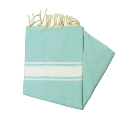 Fouta Essaouira vert menthe